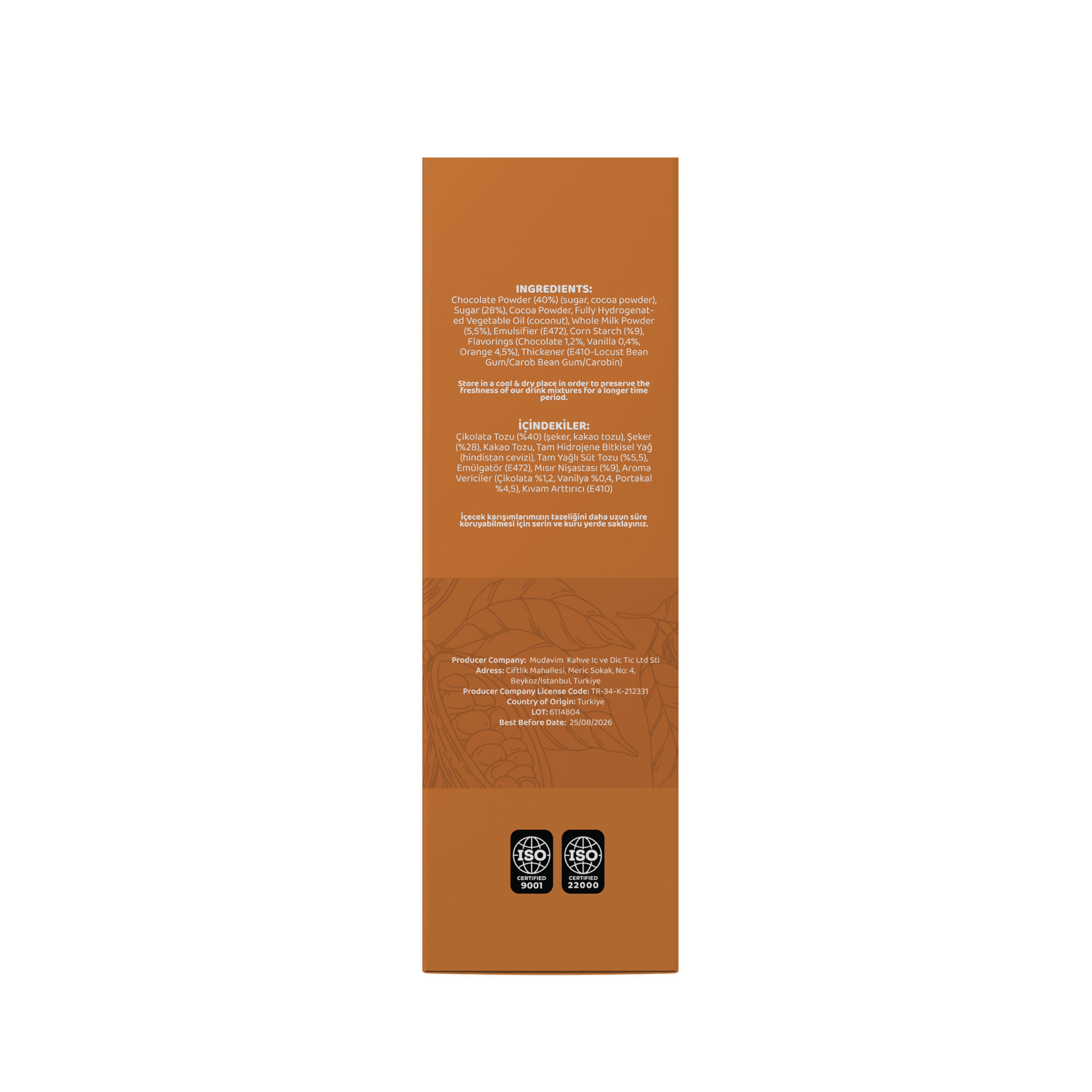 PORTAKALLI SICAK ÇİKOLATA - view 3